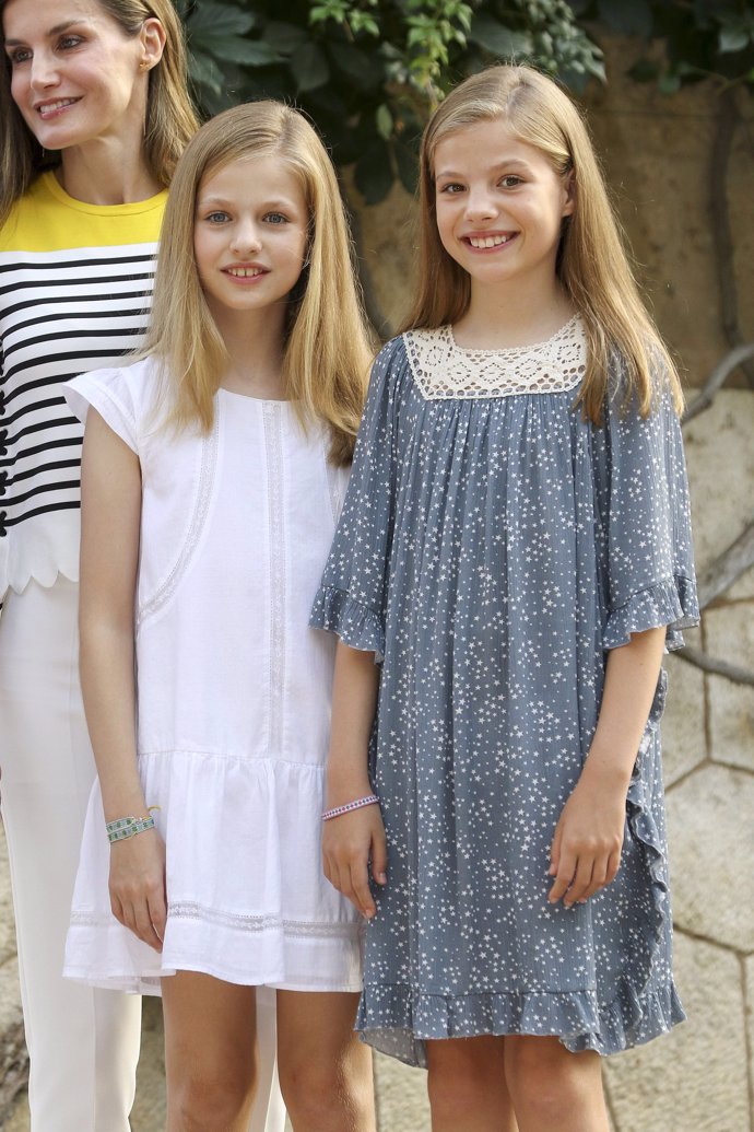 Leonor y Sofía en Palma