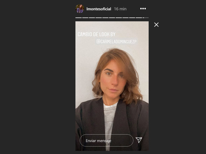Lourdes Montes se ha cortado el pelo