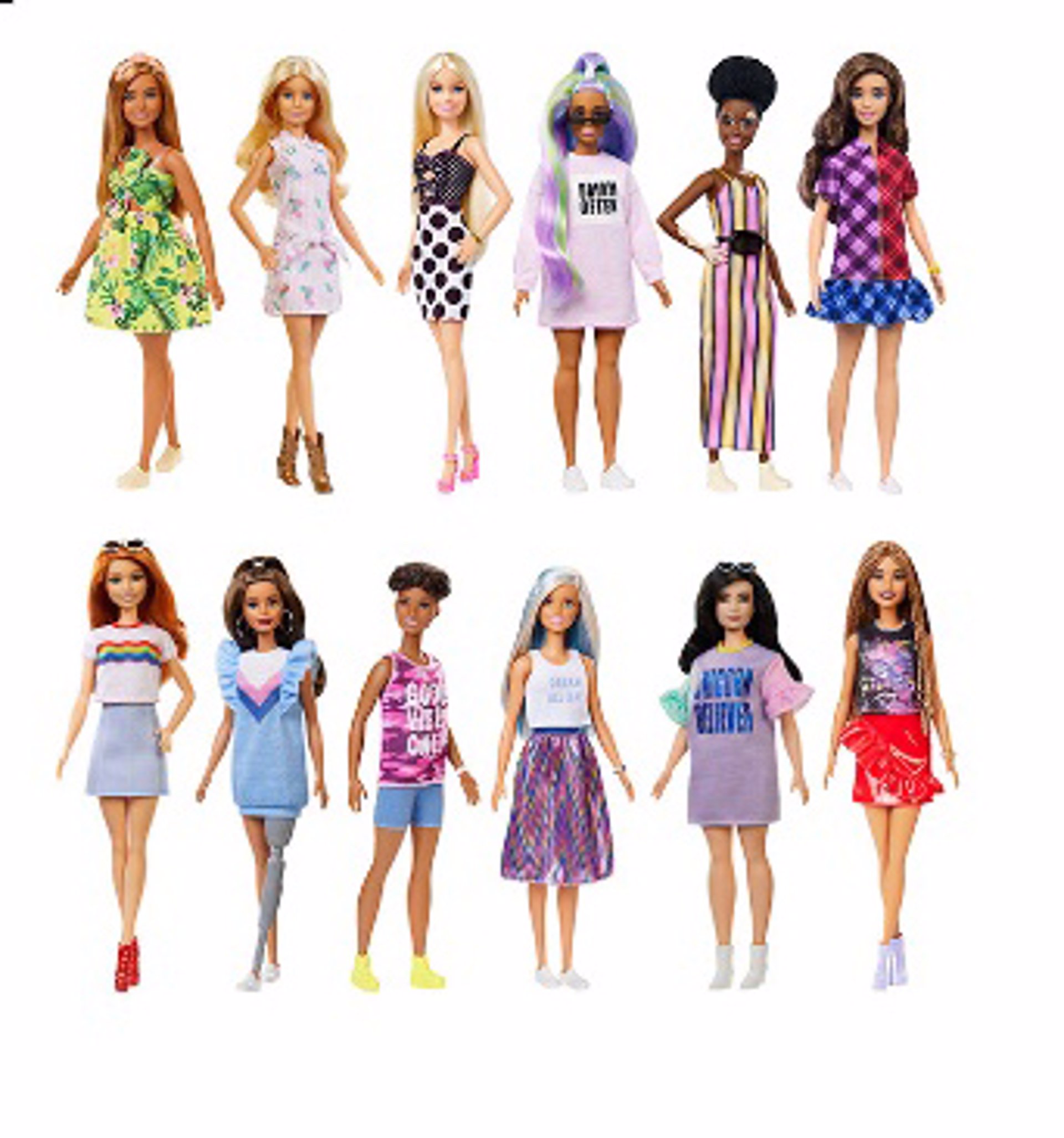 Barbie fashionistas de Mattel