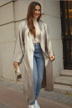 La diseñadora define el kimono como una prenda todoterreno