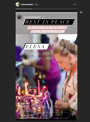 Historia compartida por Elena Tablada