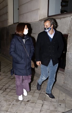 Tana, muy cómplice con el marido de su madre, Narcís Rebollo