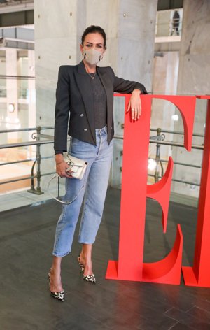 Nieves Álvarez, orgullosa en el 75 aniversario de la revista Elle