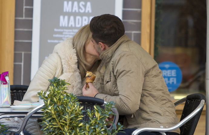 Yola y Sergio, muy apasionados