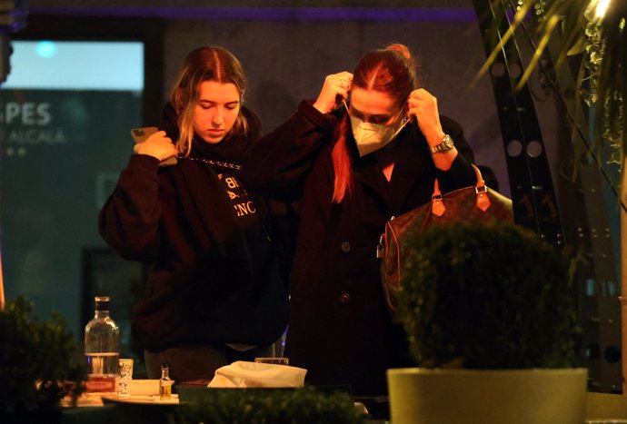 Vicky Martín Berrocal y su hija Alba