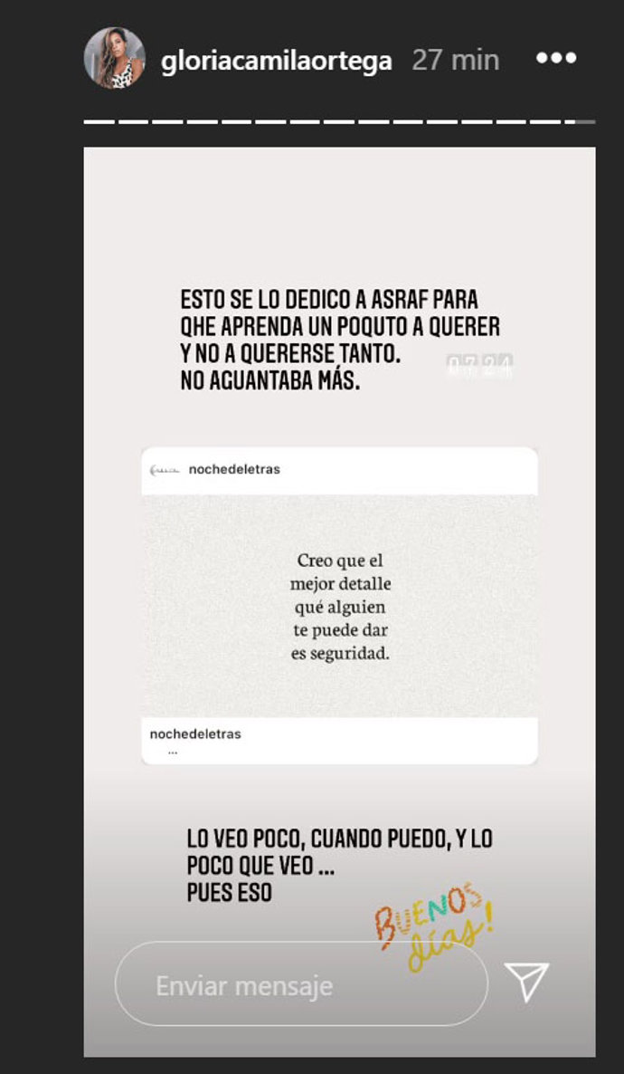 Historia compartida por Gloria Camila