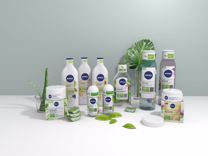 Bodegón Naturally Good, nueva gama de NIVEA