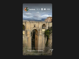 Historia compartida por Íñigo Onieva en Instagram