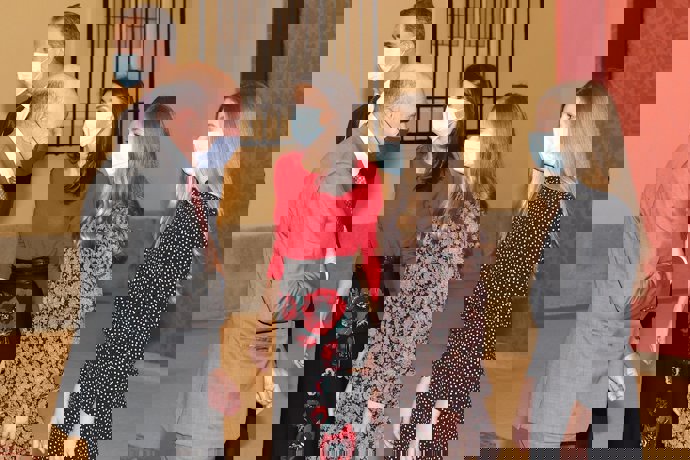 La Familia Real ha reaparecido en público