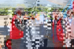 La Reina Letizia, a su llegada a Honduras