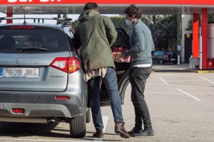 El ingeniero disfrutó de un día con amigos
