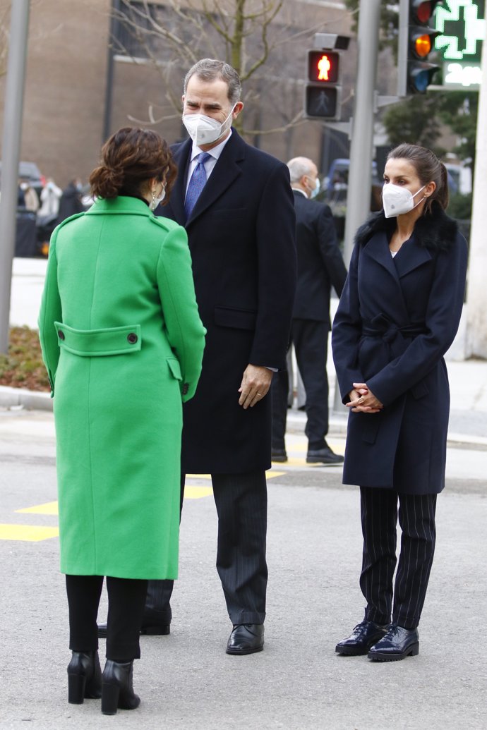 Los Reyes, con Isabel Díaz Ayuso