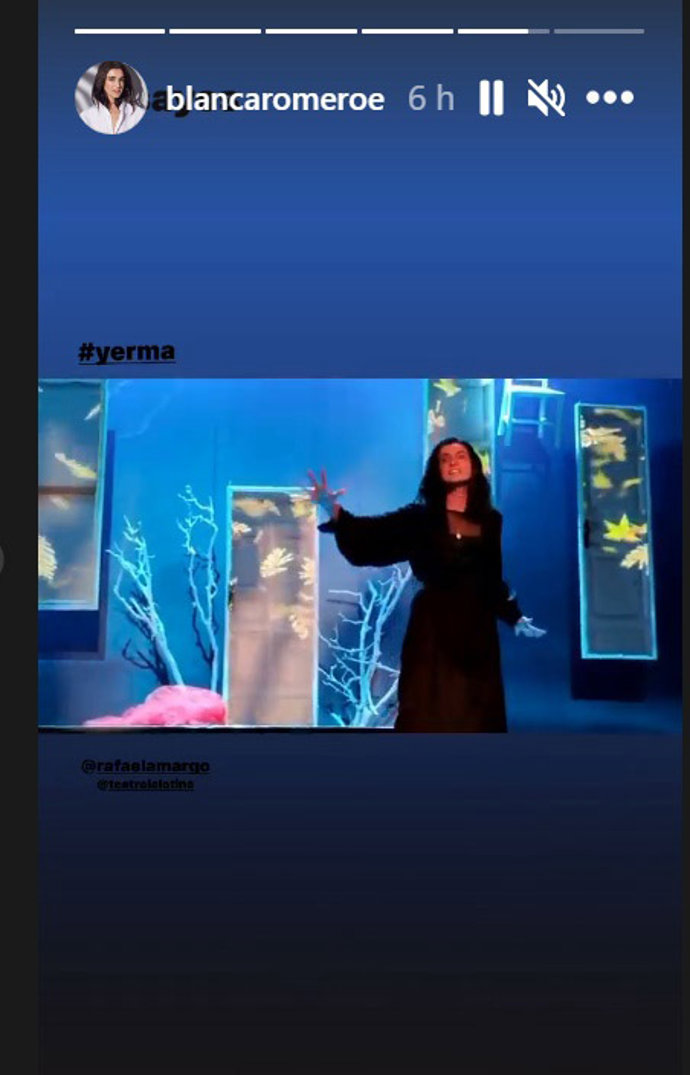 Blanca Romero en "Yerma"