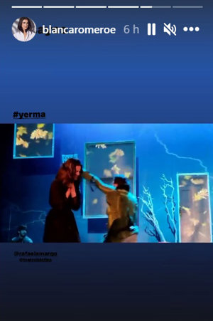 Historia compartida por Blanca Romero en Instagram