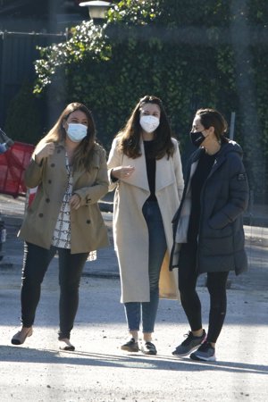 La socialité visitó su nueva casa con unas amigas