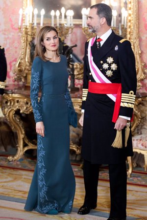Doña Letizia, en la Pascua Militar en 2015