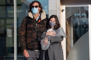 El matrimonio tuvo a Darío, su primer hijo, el pasado día 4