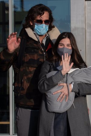 Feliciano y Sandra Gago, unos papás primerizos felices