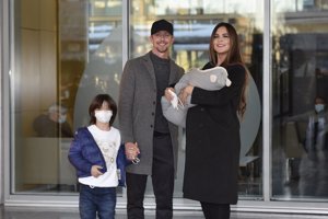 Romina y Guti salen del hospital tras dar la bienvenida a su segundo hijo en común