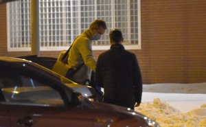 El exduque de Palma portaba varias bolsas a su llegada al centro