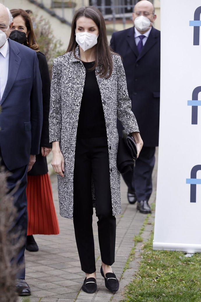 La Reina Letizia ha presumido de canas