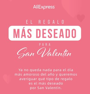 AliExpress nos desvela cuáles son los regalos más deseados para este San Valentín
