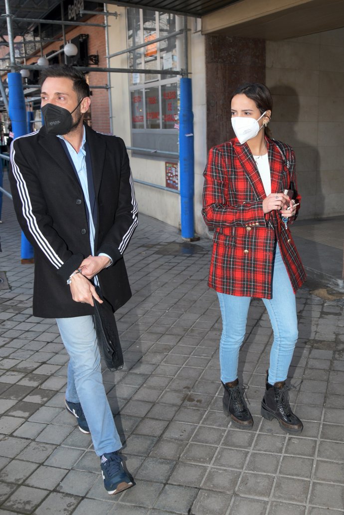 Antonio David con Gloria Camila