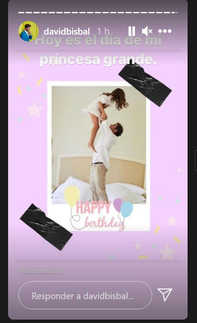 Felicitación de David Bisbal a Ella