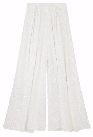 ASOS EDITION wide leg embellished bridal trouser, £95, mid Feb