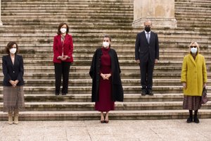 La Reina ha presidido la inauguración de una exposición sobre Concepción Arenal en la Biblioteca Nacional