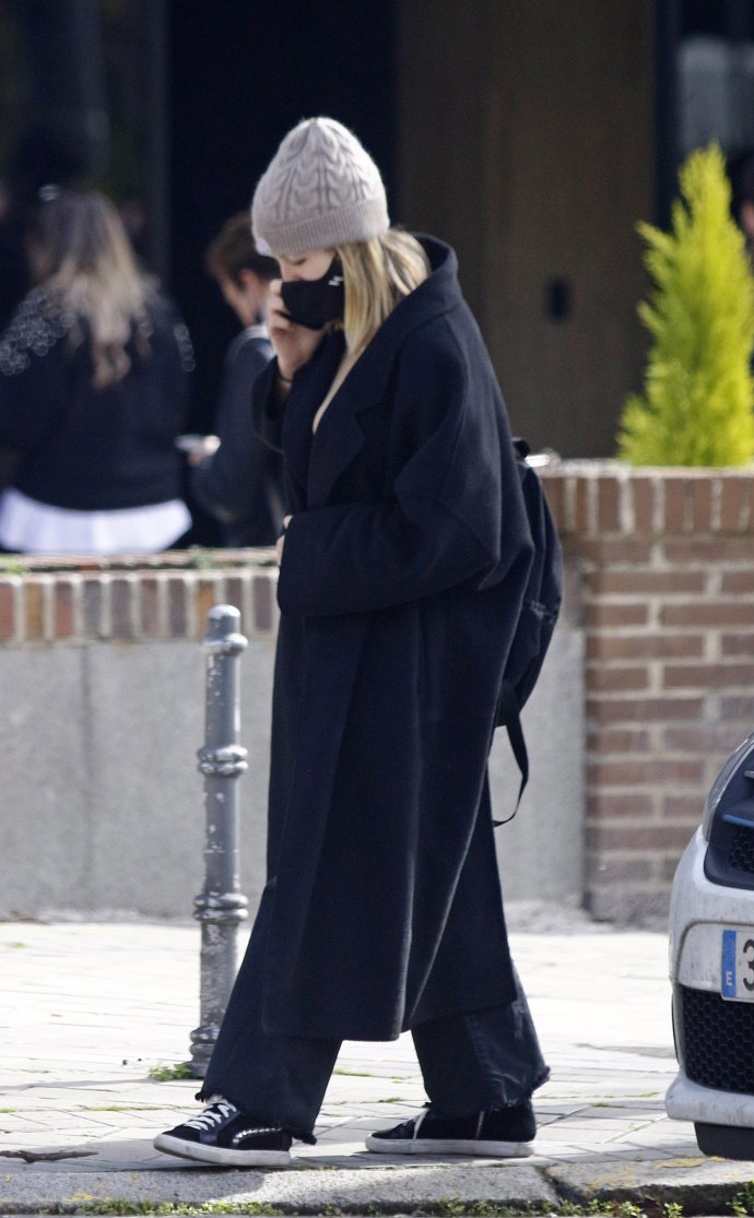 Alba Díaz, con look cómodo