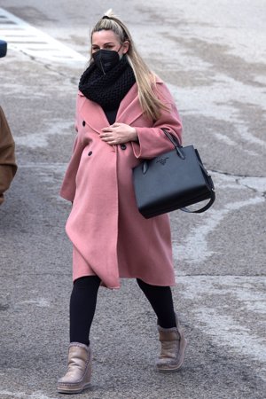 Edurne, radiante en la recta final del embarazo