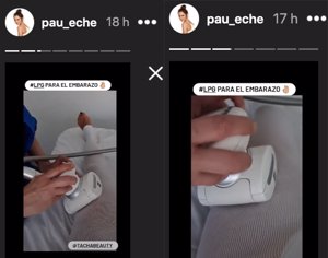 Historias compartidas por Paula Echevarría en Instagram