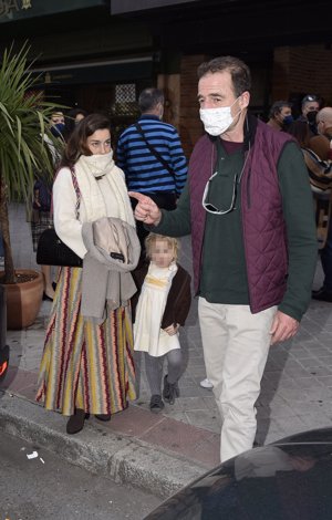 Alessandro Lequio y María Palacios disfrutan de una comida familiar siempre con el recuerdo de Aless Lequio