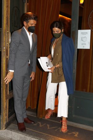 El Cordobés y Virginia Troconis salen de restaurante