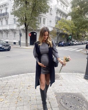 María Pombo ha protagonizado outfits para el recuerdo durante su embarazo