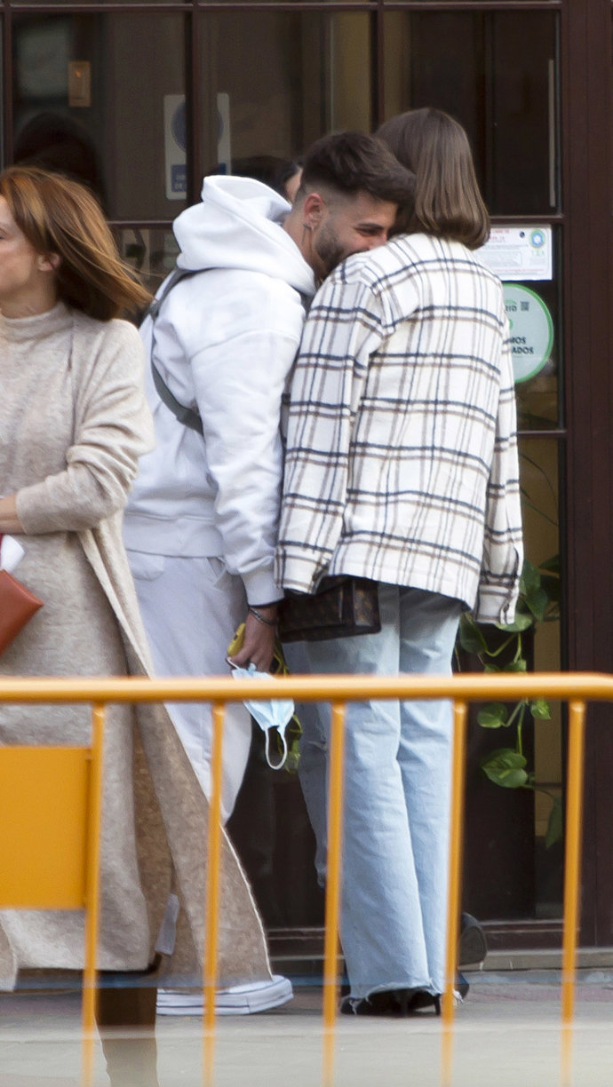 Isaac, muy cariñoso con Marina