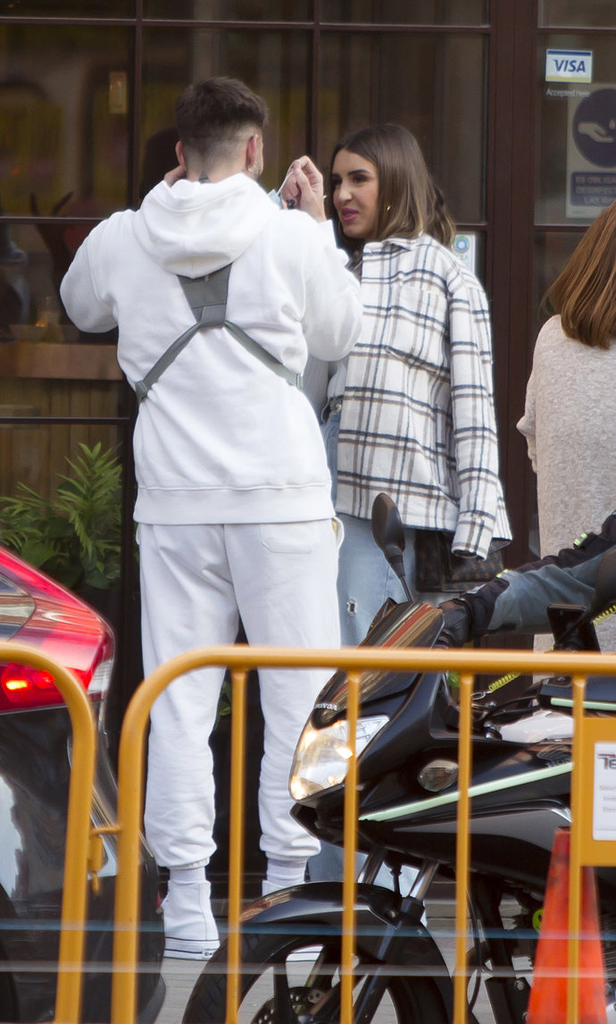 Marina e Isaac, muy cómplices