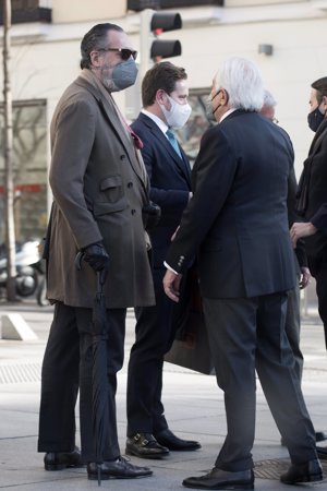 El exduque de Lugo se mostró de lo más relajado y tranquilo