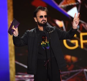 Ringo Starr no faltó a la Gala