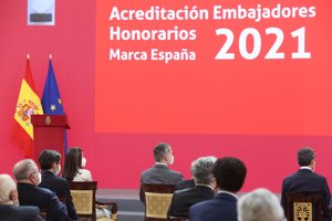 Los Reyes han presidido su primer acto de la semana