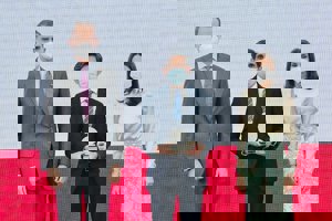 Los Reyes, durante la entrega de las acreditaciones de embajadores Honnorarios Marca España