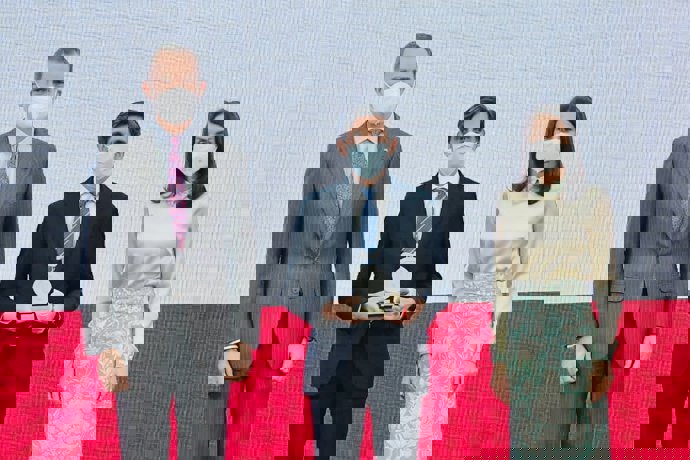 Los Reyes entregan las acreditaciones