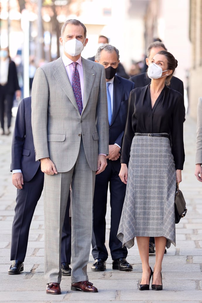 La Reina, muy atnta a lo que sucedía a su alrededor