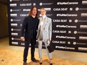 Vanesa Lorenzo y Carles Puyol