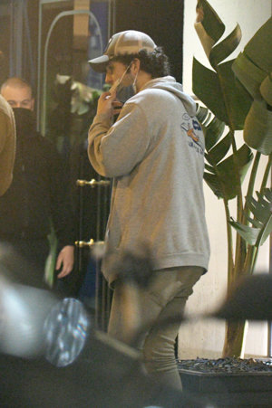 Froilán, con look informal en la noche madrileña