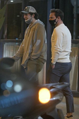 El sobrino del Rey disfrutó de la noche con amigos