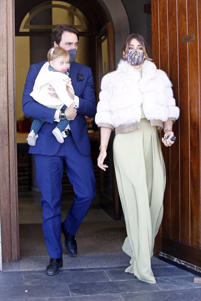 Elena Tablada y Javier Ungría con su hija Camila