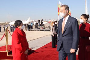 Los Reyes, primer viaje oficial al extranjero desde el inicio de la pandemia