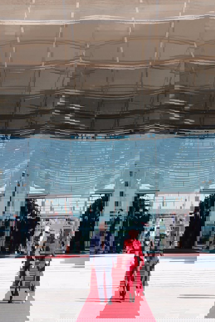 Los Reyes Felipe y Letizia